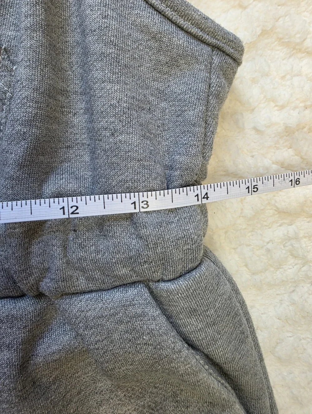Blue Blush Gray Tie Strap Wide Leg Lounge Jumpsuit M
